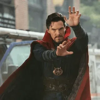 🤨 Doctor Strange Doctor Strange, Marvel, Magia, Supereroe, Benedict Cumberbatch, Stregone, Arti Mistiche telegram sticker