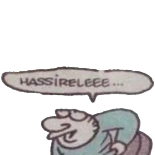 😜 HASSİRELEEEE... telegram sticker