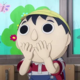 🙂 Anime, Dibujos animados, Mascota, Feliz, Lindo, Niño telegram sticker