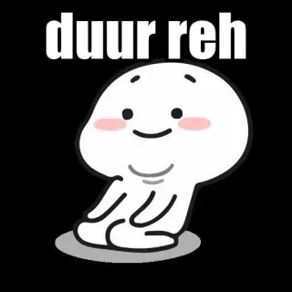 🥴 duur reh Dibujo animado, Mono, Personaje, Duur Reh telegram sticker