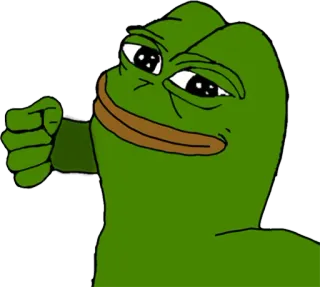 🐸 Pepe the Frog pepe, rana, meme, meme de internet telegram sticker