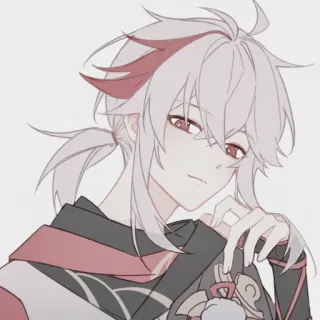 😏 Kaedehara Kazuha Genshin Impact Anime, Jeu, Personnage, Genshin Impact, Kazuha, Kaedehara Kazuha telegram sticker