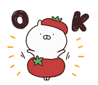 Usamaru Moving Everyday telegram stickers