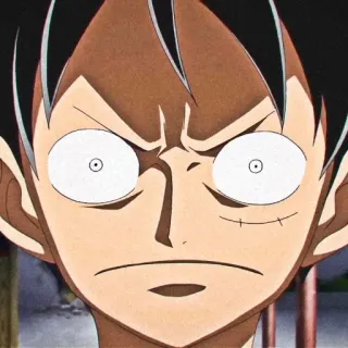 🥟 Monkey D. Luffy One Piece 动漫, 海贼王, 蒙奇·D·路飞, 卡通, 漫画 telegram sticker