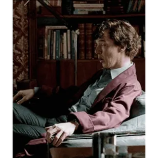 ☝ Sherlock Holmes Sherlock Sherlock, Sherlock Holmes, Benedict Cumberbatch, Detektiv, Figur telegram sticker