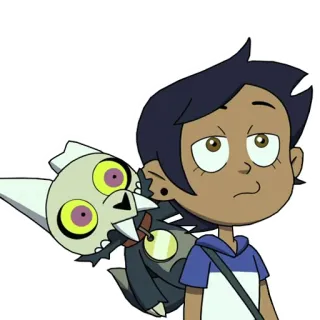 😯 Luz Noceda The Owl House Kartun, Animasi, Luz, Noceda, The Owl House, King, Penyihir, Iblis telegram sticker