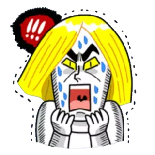 😫 telegram sticker