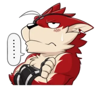 Takemoto Bara Wolf Copy whatsapp stickers