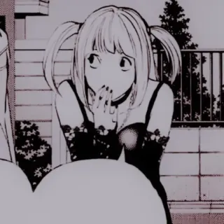 🩺 Misa Amane Death Note misa amane, death note, anime, personaggio, illustrazione, fanart telegram sticker