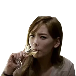 🍸 женщина, вино, пить, алкоголь, стакан, человек telegram sticker