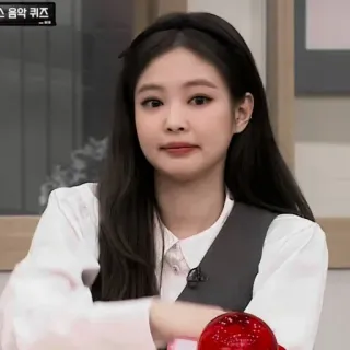🍒 Jennie kpop, chanteuse, personne, femme, célébrité, blackpink telegram sticker
