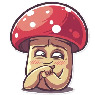 Amanita whatsapp stickers