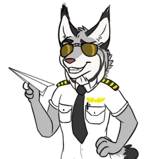 Avro Lynx telegram stickers