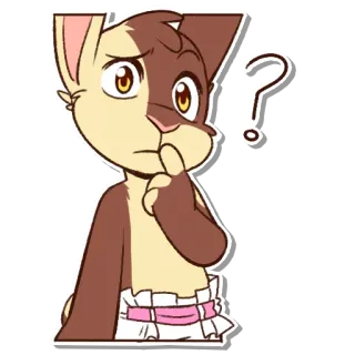 🤔 furry telegram sticker