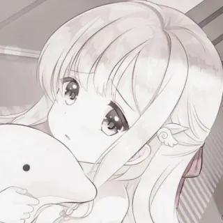 🥺 anime, girl, cute, cartoon, chibi, manga telegram sticker
