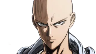 😑 Saitama One-Punch Man Anime, Personagem, Saitama, One Punch Man, Careca telegram sticker