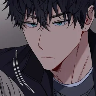 💍 アニメ, マンガ, マンファ, 韓国, イラスト, 漫画, イケメン telegram sticker