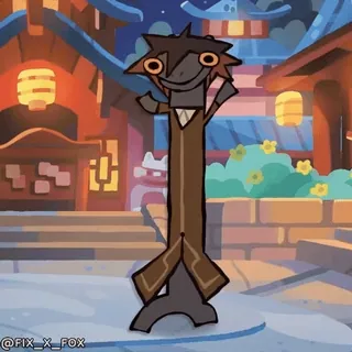 🥳 Zhongli Genshin Impact whatsapp sticker