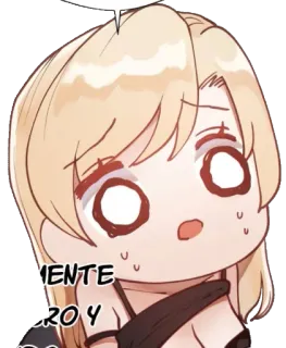 🥺 MENTE Chibi, Anime, Mädchen, Manga, Comic telegram sticker