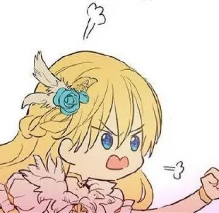 🌼 angry, upset, cartoon, frustrated, anime, irritated, expression whatsapp sticker