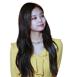 🤨 Jennie Kim K-pop, Koreaanse zanger(es), Beroemdheid, Jennie, Blackpink telegram sticker