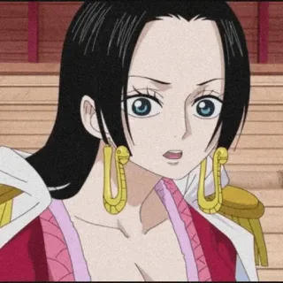 🖤 Boa Hancock One Piece Anime, One Piece, Boa Hancock, Nhân vật, Nữ hoàng hải tặc telegram sticker