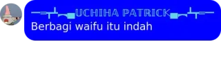 💜 Patrick Star UCHIHA PATRICK
Berbagi waifu itu indah Waifu, Spongebob, Kreskówka, Patryk, Anime telegram sticker