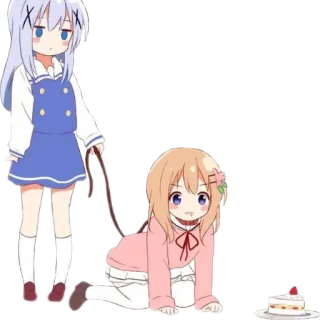 🙇‍♀ Anime, Desenho animado, Bonito, Garota, Mangá telegram sticker