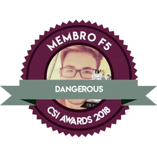 🔇 MEMBRO F5
DANGEROUS
CSI AWARDS 2018 nagroda, członek, niebezpieczny, nagrody csi, 2018 telegram sticker