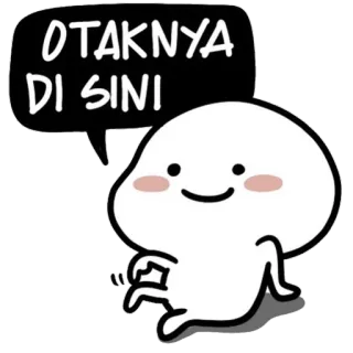 😝 OTAKNYA
DI SINI desenho animado, andando, falando, fofo, bonitinho telegram sticker