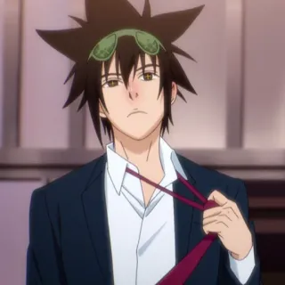 🏅 Jin Mori The God of High School อนิเมะ, The God of High School, จินโมริ, ตัวละคร, อนิเมชั่น telegram sticker