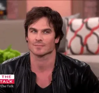🌈 The Talk THE TALK talk show, celebrity, television, entertainment, Ian Somerhalder telegram sticker