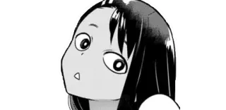🤔 Nagatoro Don't Toy with Me, Miss Nagatoro Anime, Manga, Dibujos animados, Nagatoro, Personaje, Expresión telegram sticker