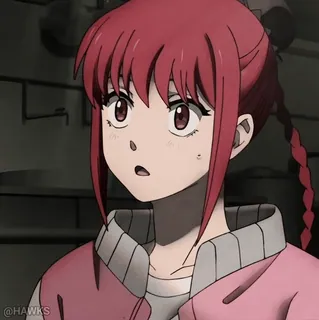 😅 anime, animation, cartoon, woman, girl, character whatsapp sticker