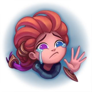 😢 Cartone animato, Triste, Piangendo, Arrabbiato, Personaggio, Adesivo telegram sticker