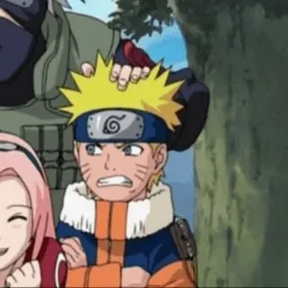 🦊 Naruto Anime, Naruto, Kreskówka, Postać telegram sticker