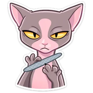 Клео (@TgSticker) telegram stickers