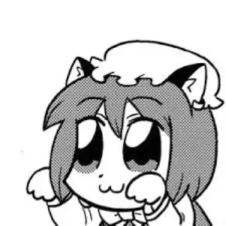 ✝️ Anime, Manga, Lindo, Dibujos animados, Personaje, Kawaii whatsapp sticker