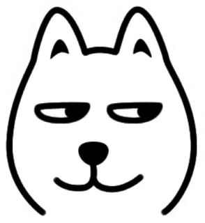 🐕 cane, animale, cartone animato, adesivo, disegno telegram sticker