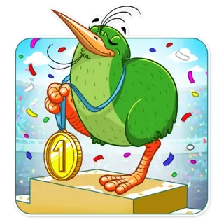 Kiwi Kiwi telegram stickers