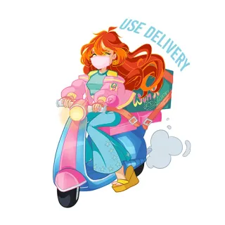 Winx vs Covid telegram stickers