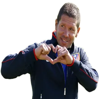 Atletico de Madrid telegram stickers