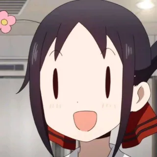 😀 Kaguya Shinomiya Kaguya-sama: Love Is War Аниме, Кагуя-сама, Любовь это война, Кагуя Синомия, Милый, Смешной, Мультфильм telegram sticker