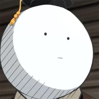😐 Koro-sensei Assassination Classroom anime, koro-sensei, teacher, graduation, assassination classroom, character, cute telegram sticker
