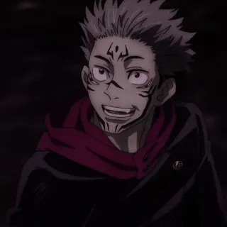 👹 Ryomen Sukuna Jujutsu Kaisen anime, jujutsu kaisen, sukuna, ryomen sukuna, fluch, bösewicht, manga whatsapp sticker