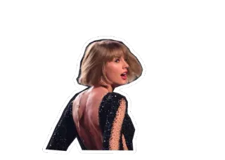 💃 Taylor Swift chanteuse, célébrité, femme, pop star, artiste telegram sticker