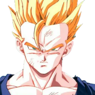 😡 Gohan Dragon Ball Z 애니메이션, 격투가, 사이어인, 슈퍼히어로 telegram sticker