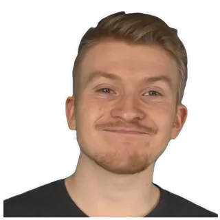 🔪 pessoa, retrato, homem, rosto, sorriso telegram sticker