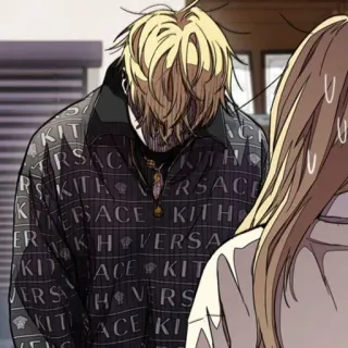 🍸 KIT
FRSACKKH
PSKITH VERSACE
SACE KITH
ER
KI
NEP
KHOVERSA
ACE KIT
VERSH VERS
KITSACE KI Anime, Moda, Retrato, Hombre, Pelo Rubio, Ropa whatsapp sticker