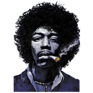 JimiHendrix @youstickers telegram stickers